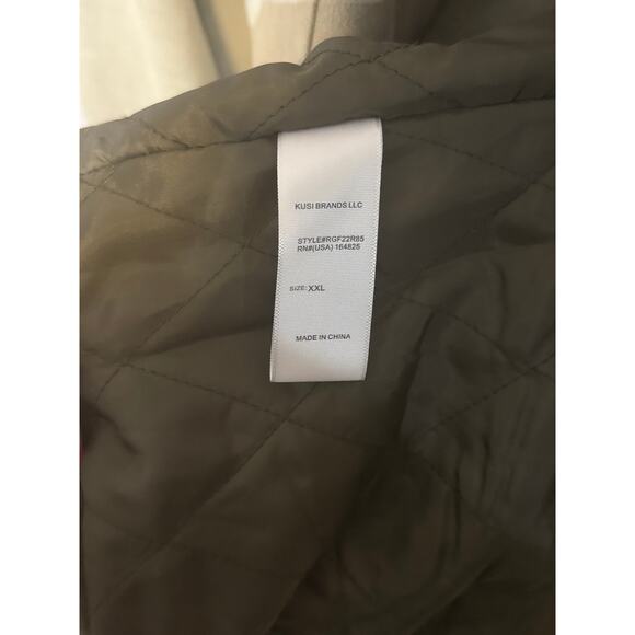 Robert Graham Men’s Faux Suede Utility Jacket | Tan Beige | Size XXL - Picture 5 of 5